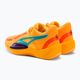 Puma Rise Nitro Herren Basketball Schuhe orange 3