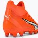 PUMA Ultra Pro FG/AG Jr Kinder Fußballschuhe ultra orange/puma weiß/blau glimmer 9