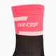 CEP Women's Compression Running Socks 4.0 Mid Cut rosa/schwarz 3