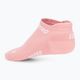 CEP Women's Compression Running Socks 4.0 No Show rosa 3