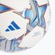 adidas UCL Junior 290 League Fußball 23/24 weiß/silbermetallic/bright cyan Größe 4 2