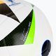 adidas Fussballiebe Trainig Euro 2024 Fußball weiß/schwarz/glow blau Größe 4 3