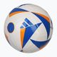 adidas Fussballiebe Club Fußball weiß/glow blau/lucky orange Größe 4 2