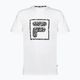 FILA Longyan Graphic helles weißes Herren-T-Shirt 5