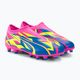 PUMA Ultra Match Ll Energy FG/AG Jr Kinder Fußballschuhe leuchtend rosa/ultra blau/gelb alert 4