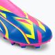 PUMA Ultra Match Ll Energy FG/AG Jr Kinder Fußballschuhe leuchtend rosa/ultra blau/gelb alert 7