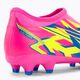 PUMA Ultra Match Ll Energy FG/AG Jr Kinder Fußballschuhe leuchtend rosa/ultra blau/gelb alert 9