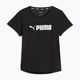 Damen Trainings-T-Shirt PUMA Fit Logo Ultrabreathe puma schwarz/puma weiß