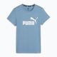 PUMA ESS Logo Tee für Damen zen blau