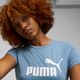 PUMA ESS Logo Tee für Damen zen blau 5