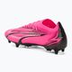 PUMA Ultra Match MxSG Fußballschuhe Gift Pink/Puma Weiß/Puma Schwarz 3