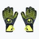 Uhlsport Prediction Soft Pro Torwarthandschuhe schwarz/weiss/fluo orange