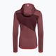 Damen-Trekking-Sweatshirt Ortovox Fleece Grid Hoody rot 87201 7