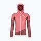 Damen-Trekking-Sweatshirt Ortovox Ladiz Hybrid rosa 86959 5