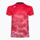Herren YONEX Rundhals-Tennisshirt rot CPM105053CR