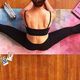 Yoga Design Lab Combo Yogamatte 3 5 mm rosa Tribeca Sand 9