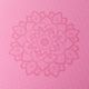 Yoga Design Lab Flow Pure 6 mm rosa Mandala Rose Yogamatte 4