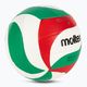 Molten Volleyball V5M2000-5 weiß/grün/rot Größe 5 2