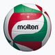 Molten Volleyball V5M2000-5 weiß/grün/rot Größe 5 4