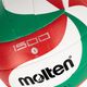 Molten Volleyball V5M1500-5 weiß/grün/rot Größe 5 3