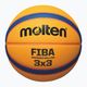 Molten Basketball B33T5000 FIBA 3x3 gelb/blau Größe 3