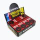 Karakal Impro Red Dot Squashbälle 12 Stück schwarz. 3