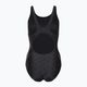 Speedo Boomstar Allover Muscleback Damen Badeanzug einteilig schwarz-grau 68-122999023 2