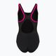 Speedo Boom Logo Splice Muscleback einteiliger Badeanzug für Damen B344 schwarz 12900B344 2