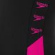 Speedo Boom Logo Splice Muscleback einteiliger Badeanzug für Damen B344 schwarz 12900B344 3