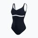 Speedo ContourLuxe Solid Shaping einteiliger Badeanzug für Damen navy blau 68-10417G709 7