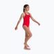 Speedo Eco Endurance+ Medalist roter einteiliger Badeanzug für Kinder 9