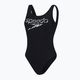 Einteiliger Badeanzug Damen Speedo Logo Deep U-Back schwarz 68-12369 4