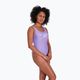Einteiliger Badeanzug Damen Speedo Logo Deep U-Back violett 68-12369 6