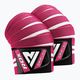 RDX Gewichtheben Gym Knee Wrap rosa 2