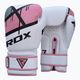 Damen Boxhandschuhe RDX BGR-F7 weiß und rosa BGR-F7P 7