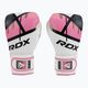 Damen Boxhandschuhe RDX BGR-F7 weiß und rosa BGR-F7P