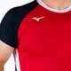Herren Mizuno Premium High-Kyu Match Shirt rot V2EA700262 4