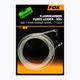 Fox Fluorocarbon Karpfenvorfach Fused Leader 30 lb - Kwik Change Swivel 115 cm transparent CAC717