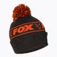 Fox International Collection Bommel schwarz/orange Wintermütze