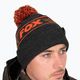 Fox International Collection Bommel schwarz/orange Wintermütze 6