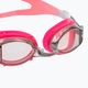 Nike CHROME JUNIOR Kinderschwimmbrille rosa und grau TFSS0563-678 4