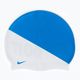 Nike Jdi Slogan blau und weiß Badekappe NESS9164-458 2