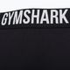 Damen Gymshark Fit Cycling Trainingsshorts schwarz/weiß 7