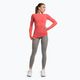 Damen Trainings-Langarmshirt Gymshark Vital Seamless Top rot/orange/weiß 2