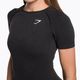 Damen Trainings-T-Shirt Gymshark Vital Seamless schwarz/mergel 4