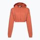 Damen Trainingssweatshirt Gymshark KK Twins Zip Up Crop orange 5