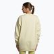 Damen Trainingssweatshirt Gymshark Gfx Gslc Oversized gelb/weiß 3