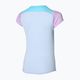 Damen-Tennisshirt Mizuno Charge Printed Tee halogenblau 4