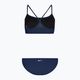 Zweiteiliger Damen-Badeanzug Nike Essential Sports Bikini navy blau NESSA211-440 2