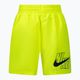 Nike Logo Solid Lap gelbe Kinder-Badeshorts NESSA771-737